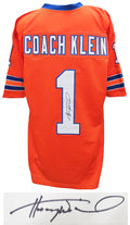 Henry Winkler Signed Coach Klein Orange Custom Football Jersey (JSA) - WINJRY507 - Henry Winkler Signed Coach Klein Orange Custom Football Jersey (JSA) product image