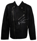 Henry Winkler Signed Spirit Black Biker Costume Jacket w/Fonz - WINJRY510 - Henry Winkler Signed Spirit Black Biker Costume Jacket w/Fonz product image