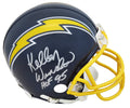 Kellen Winslow Signed Chargers Throwback Navy Riddell Mini Helmet w/HOF'95 (Beckett) - WINMIN301 - Kellen Winslow Signed Chargers Throwback Navy Riddell Mini Helmet w/HOF'95 (Beckett) product image