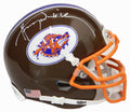 Henry Winkler Signed The Waterboy Mud Dogs Brown Mini Helmet - WINMIN500 - Henry Winkler Signed The Waterboy Mud Dogs Brown Mini Helmet product image