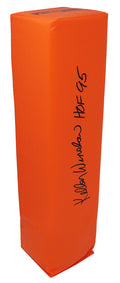 Kellen Winslow Signed Orange Endzone Football Pylon w/HOF'95 - WINPYL300 - Kellen Winslow Signed Orange Endzone Football Pylon w/HOF'95 product image