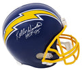 Kellen Winslow Signed Los Angeles Chargers Navy Throwback Riddell Full Size Replica Helmet w/HOF'95 - WINREP300 - Kellen Winslow Signed Los Angeles Chargers Navy Throwback Riddell Full Size Replica Helmet w/HOF'95 product image