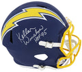 Kellen Winslow Signed Chargers Navy Throwback Riddell Full Size Speed Replica Helmet w/HOF'95 - WINREP305 - Kellen Winslow Signed Chargers Navy Throwback Riddell Full Size Speed Replica Helmet w/HOF'95 product image