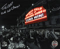 Travis Wood Signed Cubs 2016 WS Wrigley Field Marquee Spotlight 8x10 Photo w/2016 WS Champs - WOO08P111 - Travis Wood Signed Cubs 2016 WS Wrigley Field Marquee Spotlight 8x10 Photo w/2016 WS Champs product image