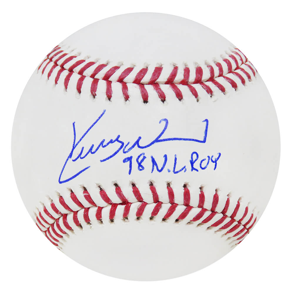 Kerry Wood Signed Rawlings Official MLB Baseball w/98 NL ROY - WOOBSB106 - Kerry Wood Signed Rawlings Official MLB Baseball w/98 NL ROY product image