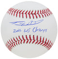 Travis Wood Signed Rawlings Official MLB Baseball w/2016 WS Champs - WOOBSB110 - Travis Wood Signed Rawlings Official MLB Baseball w/2016 WS Champs product image