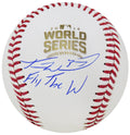 Travis Wood Signed Rawlings Official 2016 World Series Baseball w/Fly The W - WOOBSB113 - Travis Wood Signed Rawlings Official 2016 World Series Baseball w/Fly The W product image