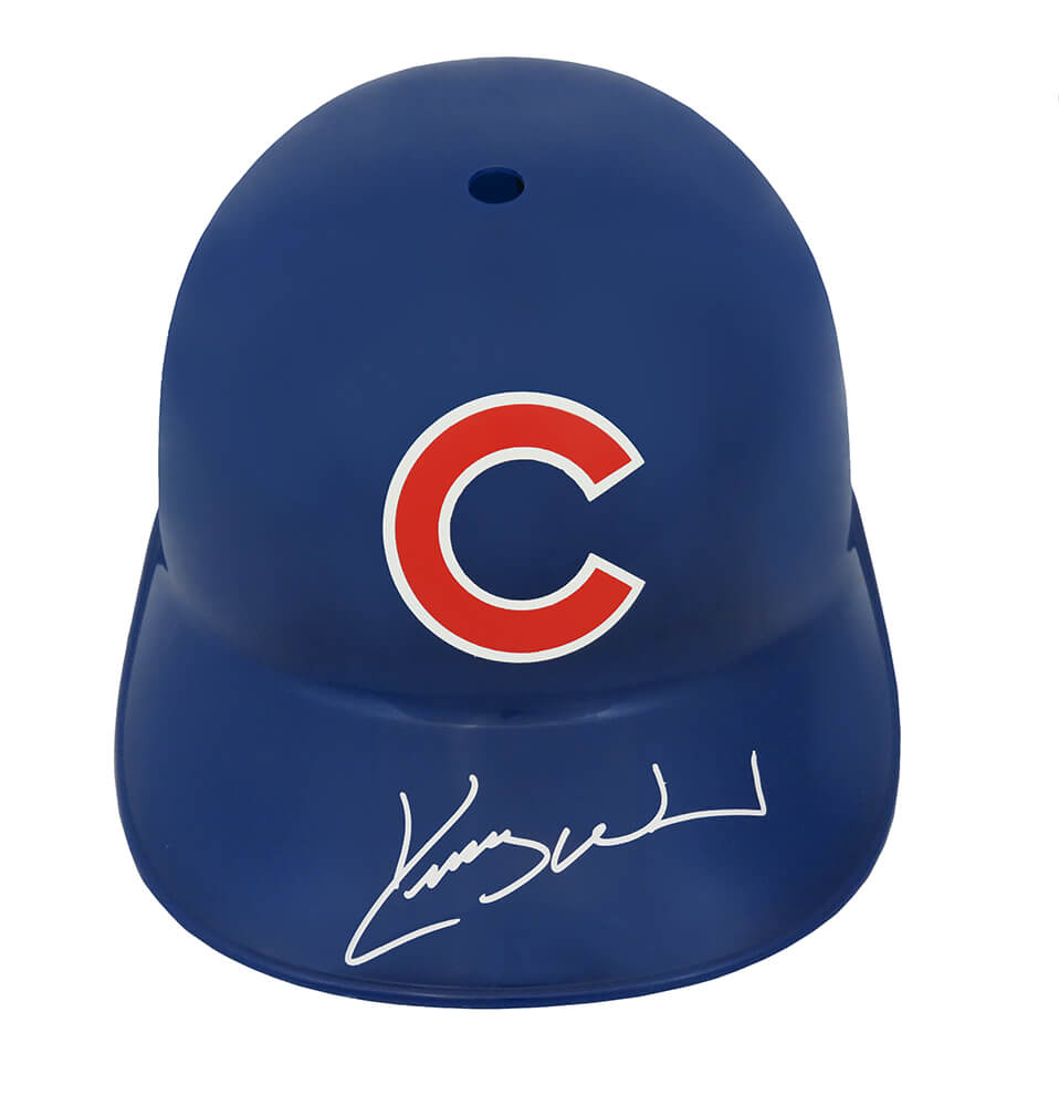 Kerry Wood Signed Chicago Cubs Souvenir Replica Batting Helmet - WOOBTH100 - Kerry Wood Signed Chicago Cubs Souvenir Replica Batting Helmet product image