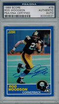 Rod Woodson Signed Steelers 1989 Score Rookie Card #78 PSA/DNA - WOOCAR300 - Rod Woodson Signed Steelers 1989 Score Rookie Card #78 PSA/DNA product image