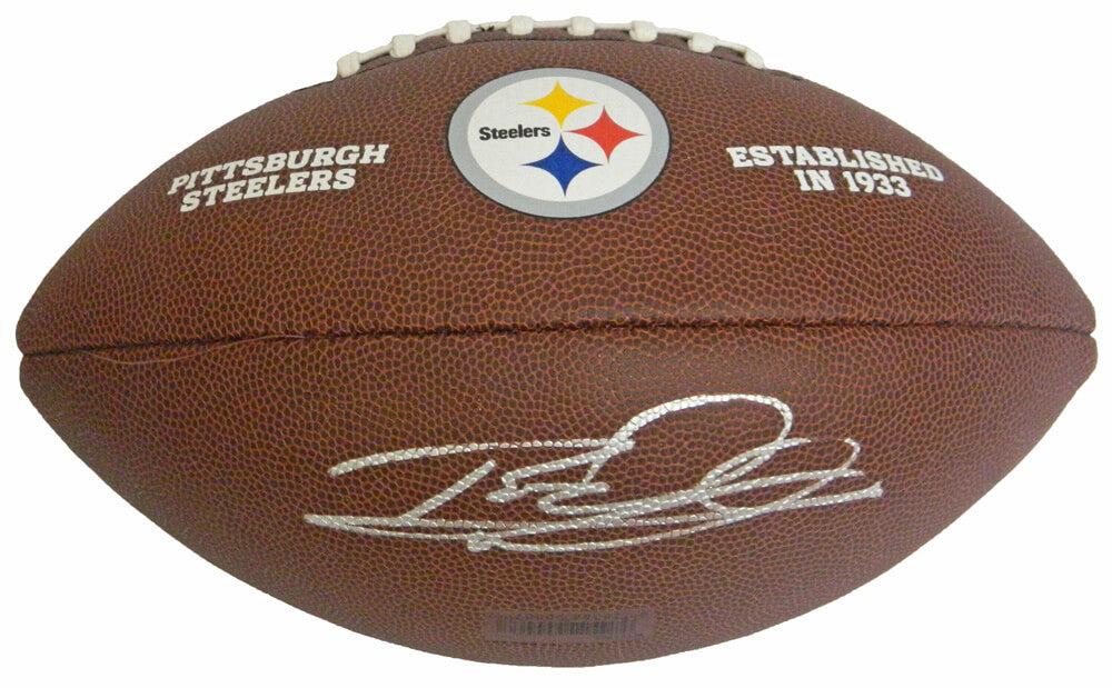 Rod Woodson Signed Pittsburgh Steelers Logo Football - WOOFTB303 - Rod Woodson Signed Pittsburgh Steelers Logo Football product image