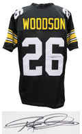 Rod Woodson Signed Black and Gold Custom Jersey - WOOJRY300 - Rod Woodson Signed Black and Gold Custom Jersey product image