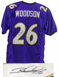 Rod Woodson Signed Purple Custom Jersey - WOOJRY301 - Rod Woodson Signed Purple Custom Jersey product image