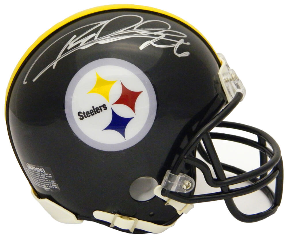 Rod Woodson Signed Steelers Riddell Replica Mini Helmet - WOOMIN300 - Rod Woodson Signed Steelers Riddell Replica Mini Helmet product image