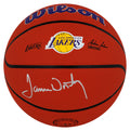 James Worthy Signed Wilson Los Angeles Lakers Logo NBA Basketball - WORBSK206 - James Worthy Signed Wilson Los Angeles Lakers Logo NBA Basketball product image