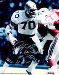 Rayfield Wright Signed Dallas Cowboys vs Cardinals 8x10 Photo w/HOF'06 - WRI08P301 - Rayfield Wright Signed Dallas Cowboys vs Cardinals 8x10 Photo w/HOF'06 product image