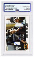 Robert Wuhl Signed 1989 Topps Batman Knox On The Job Trading Card #21 - (PSA Encapsulated) - WUHCAR503 - Robert Wuhl Signed 1989 Topps Batman Knox On The Job Trading Card #21 - (PSA Encapsulated) product image