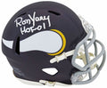 Ron Yary Signed Minnesota Vikings Throwback Riddell Speed Mini Helmet w/HOF'01 - YARMIN304 - Ron Yary Signed Minnesota Vikings Throwback Riddell Speed Mini Helmet w/HOF'01 product image
