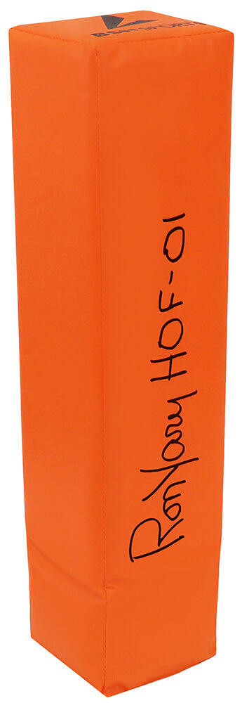 Ron Yary Signed Orange Endzone Pylon w/HOF'01 - YARPYL301 - Ron Yary Signed Orange Endzone Pylon w/HOF'01 product image