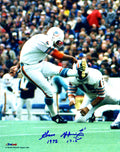 Garo Yepremian Signed Miami Dolphins Field Goal 8x10 Photo w/1972, 17-0 - YEP08P300 - Garo Yepremian Signed Miami Dolphins Field Goal 8x10 Photo w/1972, 17-0 product image