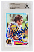 Jack Youngblood Signed Rams 1982 Topps Football Card #388 w/HF'01 (Beckett Encapsulated) - YOUCAR316 - Jack Youngblood Signed Rams 1982 Topps Football Card #388 w/HF'01 (Beckett Encapsulated) product image