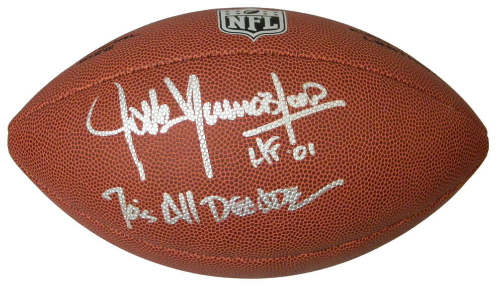 Jack Youngblood Signed Wilson Limited Full Size NFL Football w/70's All Decade, HF'01 - YOUFTB308 - Jack Youngblood Signed Wilson Limited Full Size NFL Football w/70's All Decade, HF'01 product image