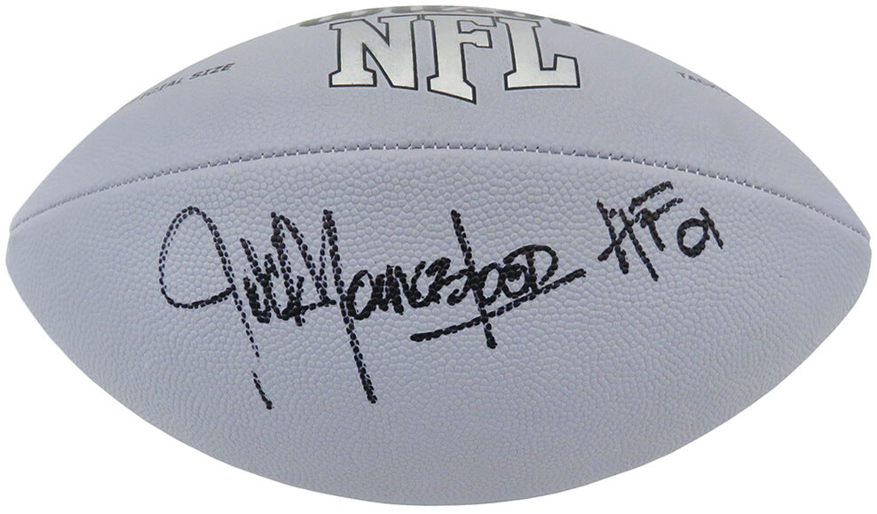 Jack Youngblood Signed Wilson MVP Silver Full Size Football w/HF'01 - YOUFTB313 - Jack Youngblood Signed Wilson MVP Silver Full Size Football w/HF'01 product image