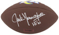 Jack Youngblood Signed Los Angeles Rams Wilson Brown Logo Football w/HF'01 - YOUFTB314 - Jack Youngblood Signed Los Angeles Rams Wilson Brown Logo Football w/HF'01 product image