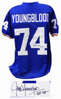 Jack Youngblood Signed Blue T/B Custom College Football Jersey w/CHF'92 - YOUJRY308 - Jack Youngblood Signed Blue T/B Custom College Football Jersey w/CHF'92 product image
