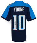 Vince Young Signed Blue Custom Football Jersey w/ROY'06 - YOUJRY312 - Vince Young Signed Blue Custom Football Jersey w/ROY'06 product image