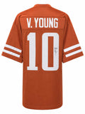 Vince Young Signed Brown Custom College Football Jersey - YOUJRY314 - Vince Young Signed Brown Custom College Football Jersey product image