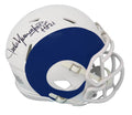 Jack Youngblood Signed Los Angeles Rams AMP Alternate Series Riddell Speed Mini Helmet w/HF'01 - YOUMIN317 - Jack Youngblood Signed Los Angeles Rams AMP Alternate Series Riddell Speed Mini Helmet w/HF'01 product image