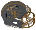 Steve Young Signed San Francisco 49ers SLATE Riddell Speed Mini Helmet - YOUMIN332 - Steve Young Signed San Francisco 49ers SLATE Riddell Speed Mini Helmet product image