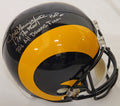 Jack Youngblood Signed Los Angeles Rams Throwback Riddell Full-Size Replica Helmet w/3 Stats - YOUREP300 - Jack Youngblood Signed Los Angeles Rams Throwback Riddell Full-Size Replica Helmet w/3 Stats product image