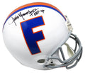 Jack Youngblood Signed Florida Gators White Throwback Riddell Full Size Replica Helmet w/CHF'92 - YOUREP313 - Jack Youngblood Signed Florida Gators White Throwback Riddell Full Size Replica Helmet w/CHF'92 product image
