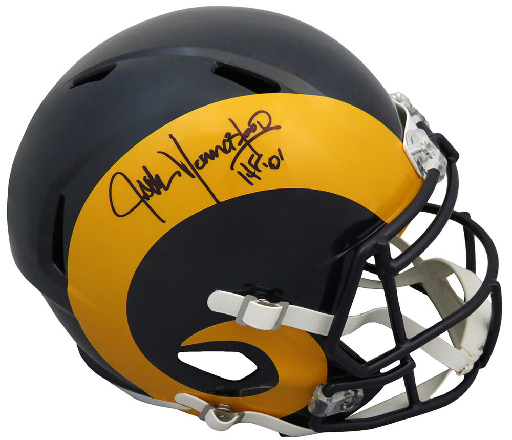 Jack Youngblood Signed Los Angeles Rams Throwback Riddell Full Size Speed Replica Helmet w/HF'01 - YOUREP316 - Jack Youngblood Signed Los Angeles Rams Throwback Riddell Full Size Speed Replica Helmet w/HF'01 product image