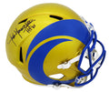 Jack Youngblood Signed Los Angeles Rams FLASH Riddell Full Size Speed Replica Helmet w/HF'01 - YOUREP319 - Jack Youngblood Signed Los Angeles Rams FLASH Riddell Full Size Speed Replica Helmet w/HF'01 product image