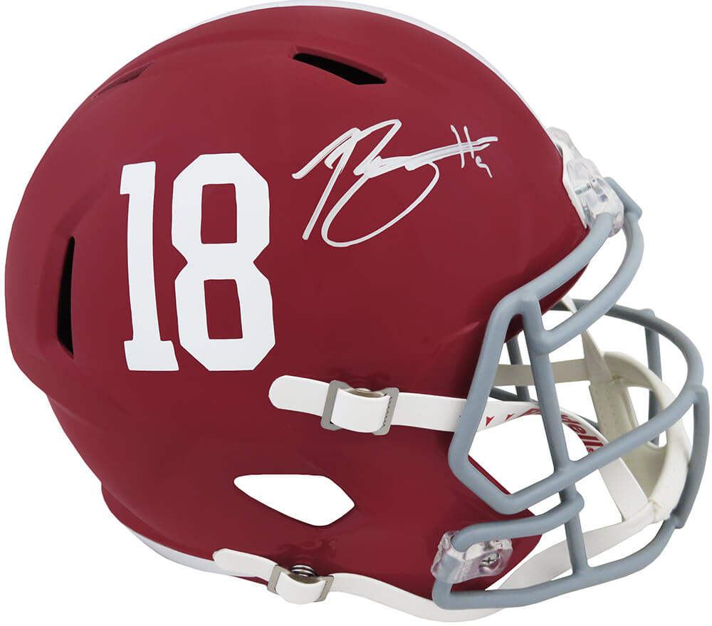 Bryce Young Signed Alabama Crimson Tide Riddell Full Size Speed Replica Helmet - YOUREP350 - Bryce Young Signed Alabama Crimson Tide Riddell Full Size Speed Replica Helmet product image