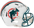 Sean Young Signed Miami Dolphins Riddell Full Size Speed Replica Helmet w/Laces Out, Dan & Quote - YOUREP500 - Sean Young Signed Miami Dolphins Riddell Full Size Speed Replica Helmet w/Laces Out, Dan & Quote product image