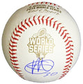 Yordano Ventura Signed Rawlings 2015 World Series Logo Baseball - VENBSB100 - Yordano Ventura Signed Rawlings 2015 World Series Logo Baseball product image