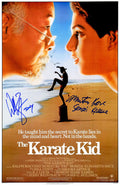 William Zabka & Martin Kove Dual Signed The Karate Kid 11x17 Movie Poster w/Johnny, Sensei Kreese - ZABPST500 - William Zabka & Martin Kove Dual Signed The Karate Kid 11x17 Movie Poster w/Johnny, Sensei Kreese product image