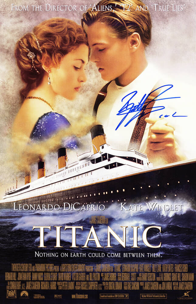 Billy Zane Signed Titanic 11x17 Movie Poster w/Cal - ZANPST500 - Billy Zane Signed Titanic 11x17 Movie Poster w/Cal product image