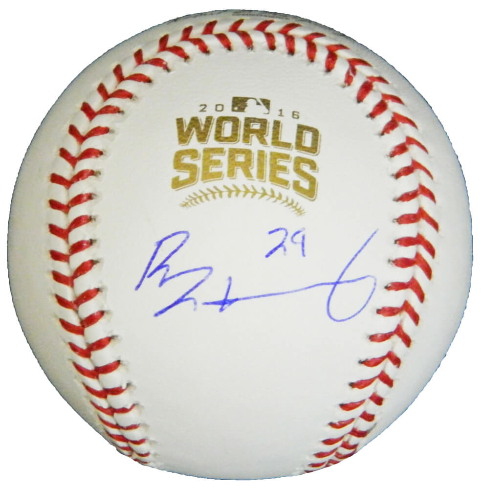 Rob Zastryzny Signed Rawlings Official 2016 World Series Baseball - ZASBSB100 - Rob Zastryzny Signed Rawlings Official 2016 World Series Baseball product image