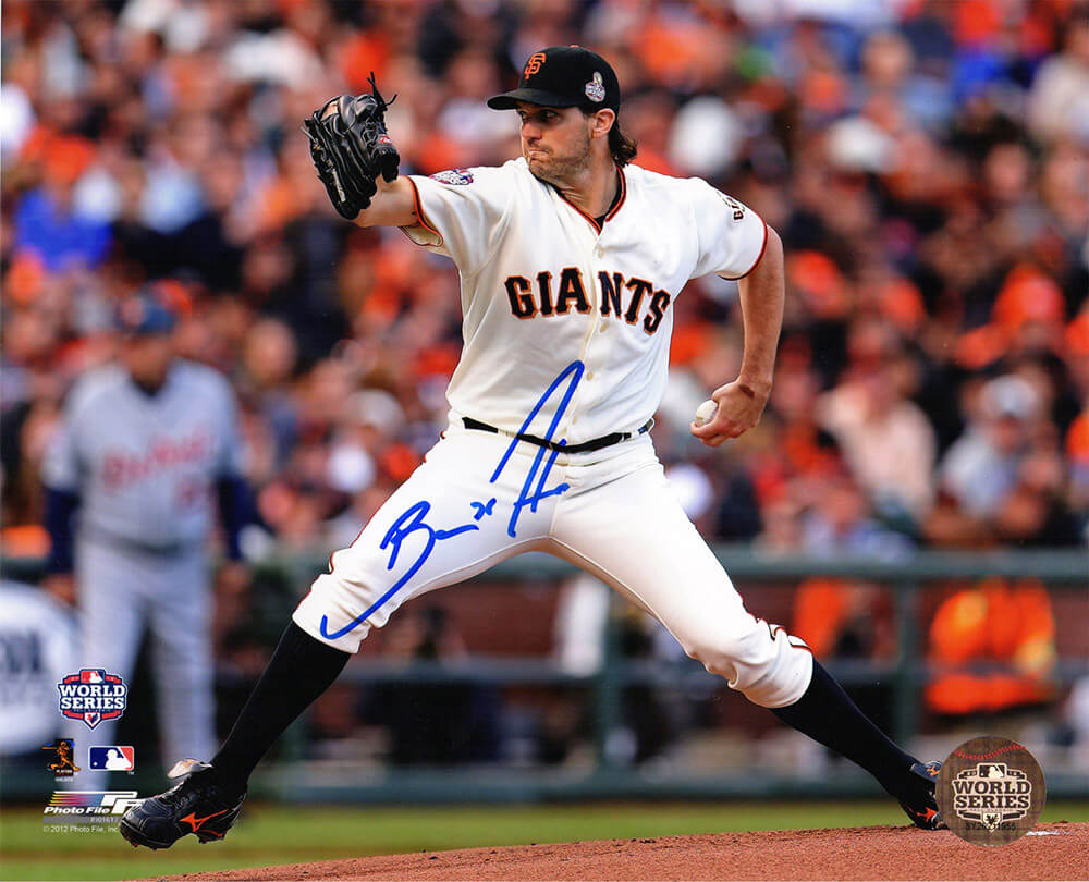Barry Zito Signed San Francisco Giants 2012 World Series Pitching Action 8x10 Photo - ZIT08P100 - Barry Zito Signed San Francisco Giants 2012 World Series Pitching Action 8x10 Photo product image