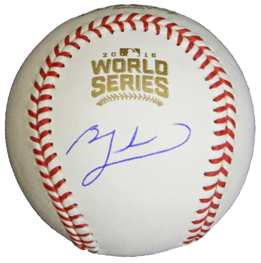 Ben Zobrist Signed Rawlings Official 2016 World Series MLB Baseball - ZOBBSB103 - Ben Zobrist Signed Rawlings Official 2016 World Series MLB Baseball product image