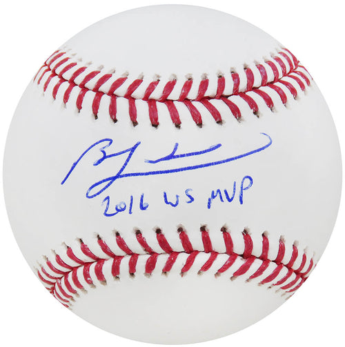 Ben Zobrist Signed Rawlings Official MLB Baseball w/2016 WS MVP - ZOBBSB105 - Ben Zobrist Signed Rawlings Official MLB Baseball w/2016 WS MVP product image