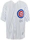 Ben Zobrist Signed Chicago Cubs White Pinstripe Majestic Replica Baseball Jersey w/2016 WS MVP - ZOBJRY105 - Ben Zobrist Signed Chicago Cubs White Pinstripe Majestic Replica Baseball Jersey w/2016 WS MVP product image
